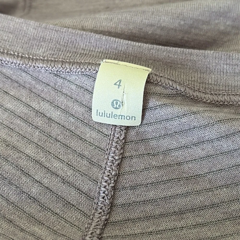 Lululemon Meant To Move Long Sleeve Shirt Heathered Dusty Dawn size 4 - Image 10