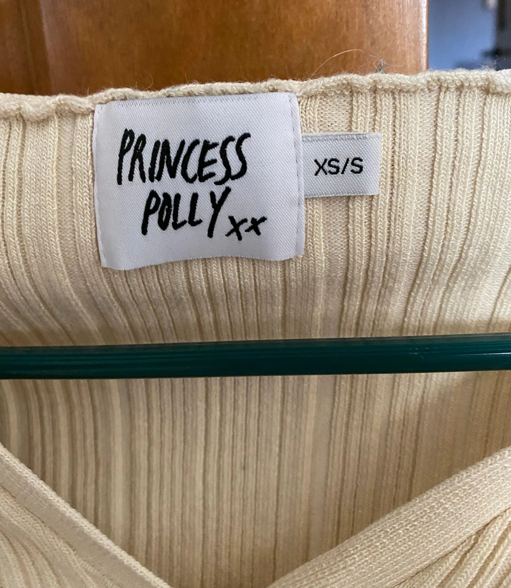 Princess Polly Cropped Ribbed Button Front Cardigan - Image 4