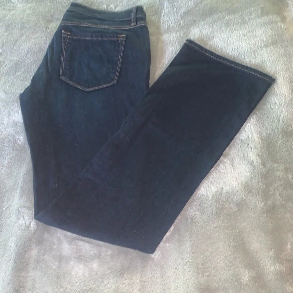 Ann Taylor Loft Modern Bootcut Denim Blue Jeans Size 28/6 - Image 2