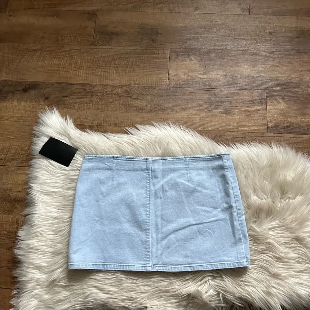 RETROFETE Kayden Skirt In Vivid Blue Size 30 - Image 11