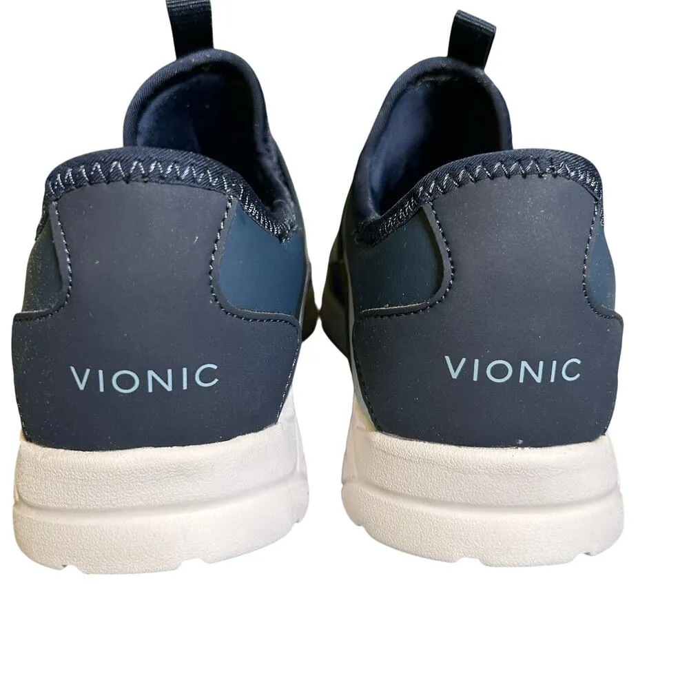Vionic Women's Mesh Slip On Sneakers Vayda Navy Comfort Shoes US 5 M NWB - Image 4