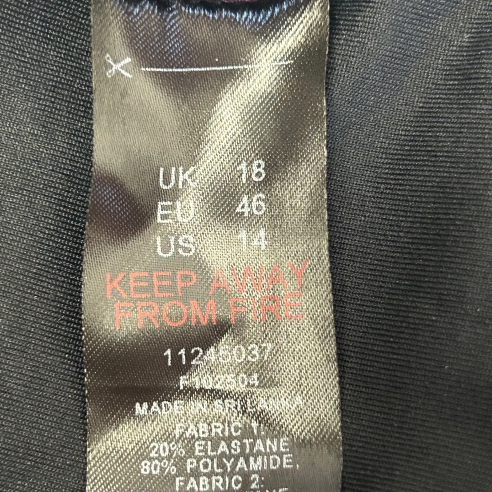 4505 ASOS Burgundy Racerback One Piece Swimsuit Women US Size 14 Purple - Image 5