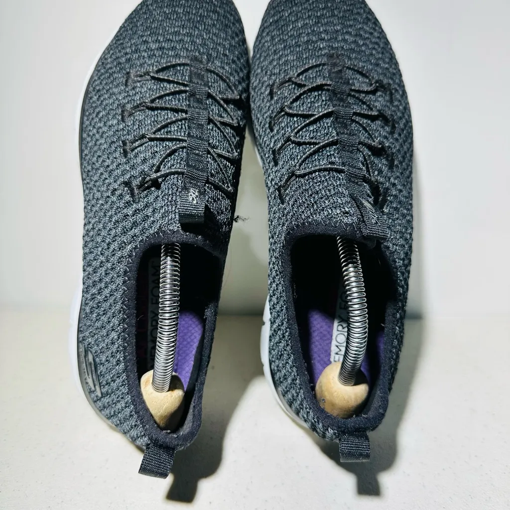 Skechers Women's Flex Appeal 2.0 Sneakers Shoes Black 12609 Size 8,5 - Image 6