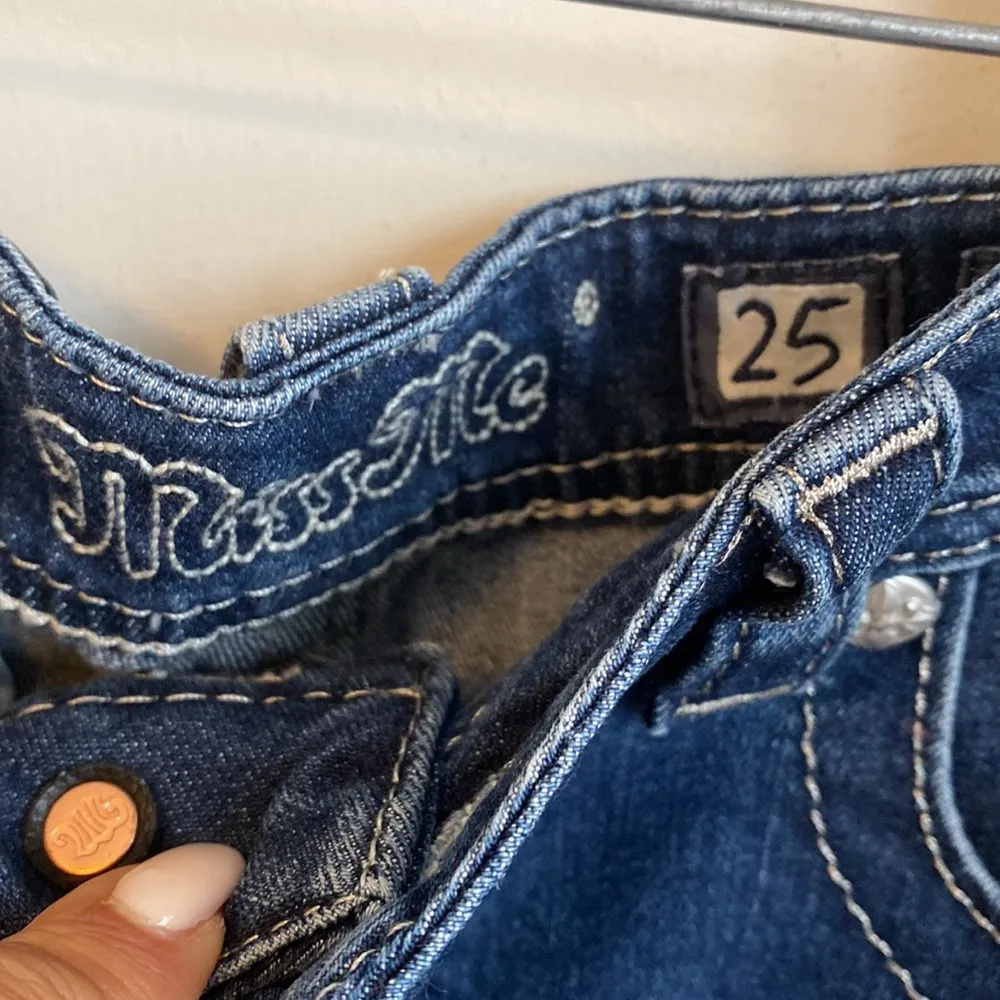 High Rise Denim Skirt - Image 5