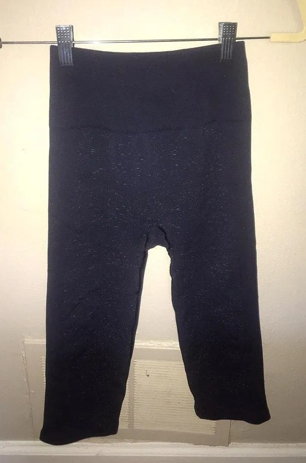 Lululemon Navy Spacedye High Waisted Crop Leggings - Image 3