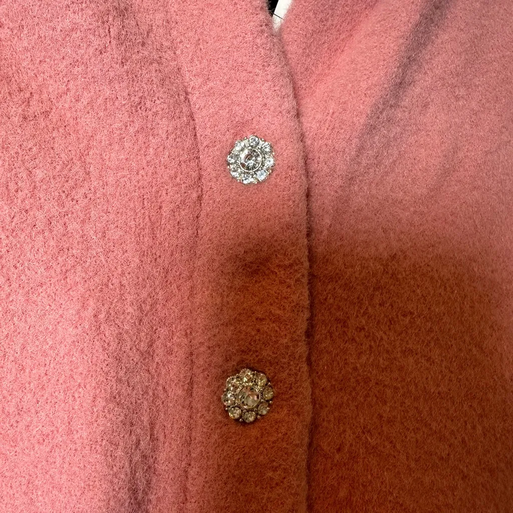 ZARA *NWT* soft Pink Button-Up cardigan - Image 7