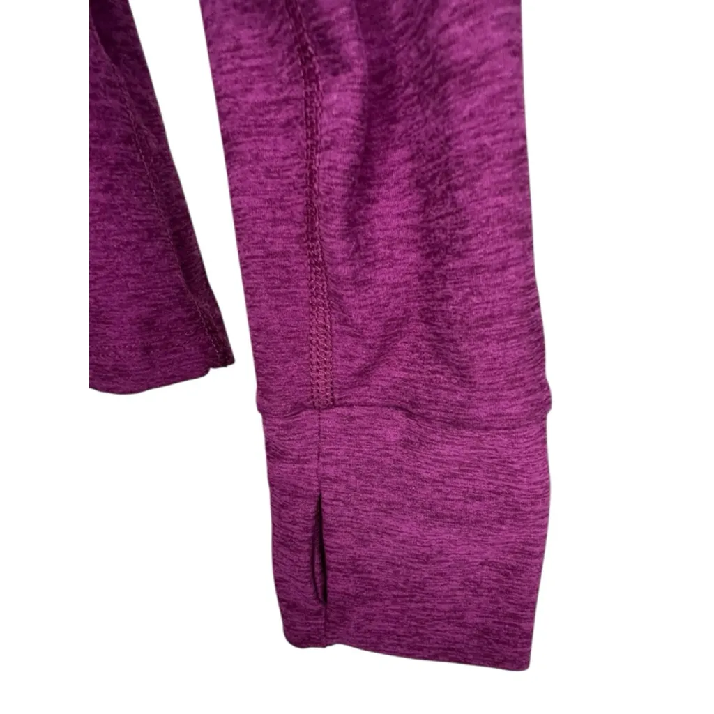 Beyond Yoga Magenta Long Sleeve Turtleneck Athletic Shirt - Image 3