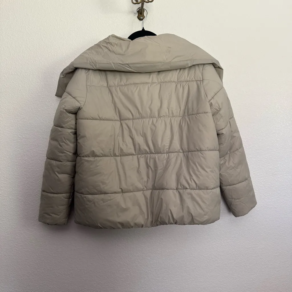 Banana Republic Oversized Puffer Coat Jacket XS Petite - Image 5
