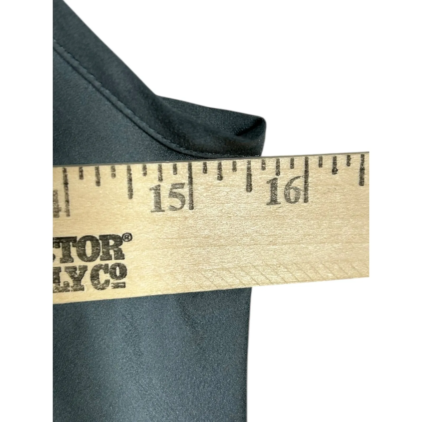 AllSaints Revolve Women's Medium Gray Maxi Slip Dress Sleeveless V‎ Neck Casual - Image 8