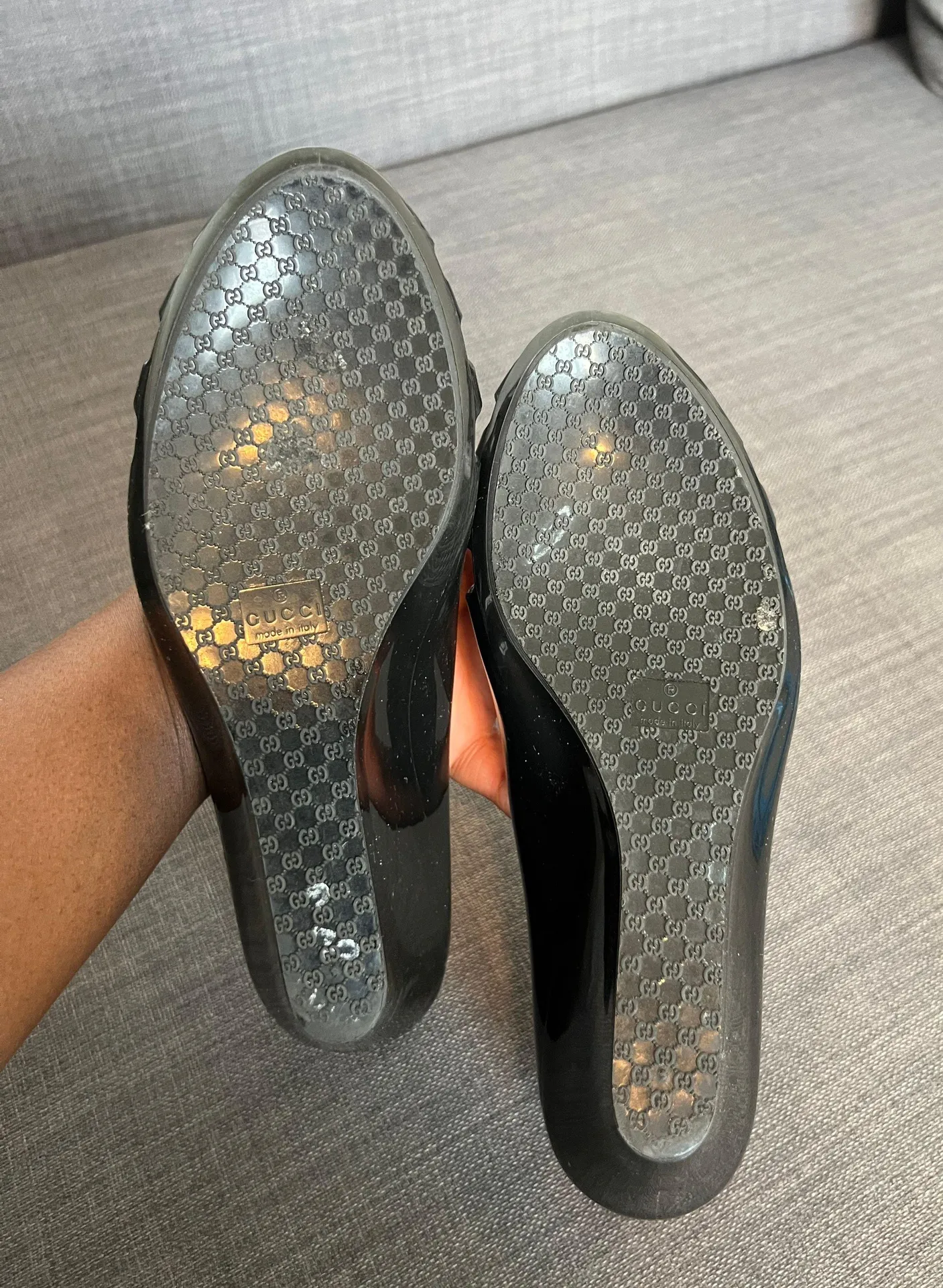 Vintage  Sandal Wedges - Image 3