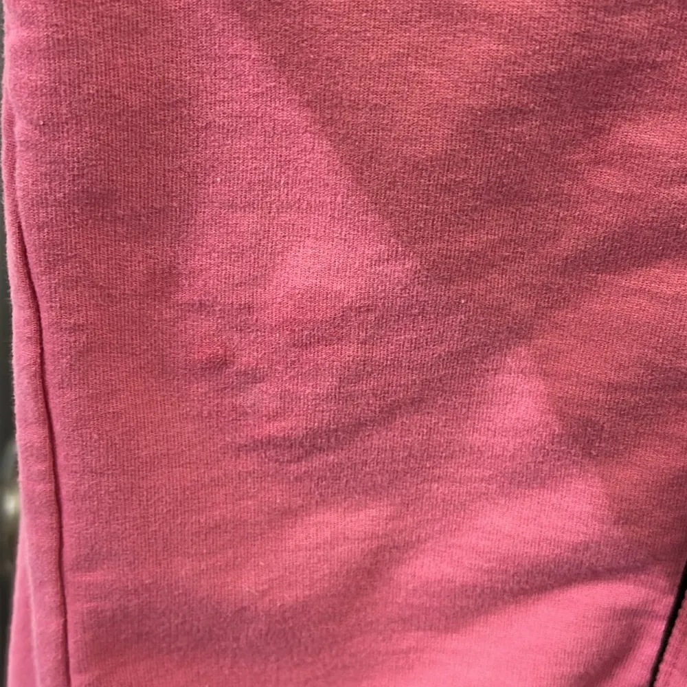 Cotton Vintage Shenanigans Full Zip Up Hoodie Hooded Sweatshirt Womens Small Pink - Image 5