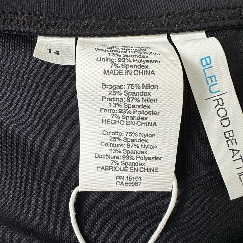 Bleu Rod Beattie High-Waist Bikini Bottom Size 14 Women - Image 5