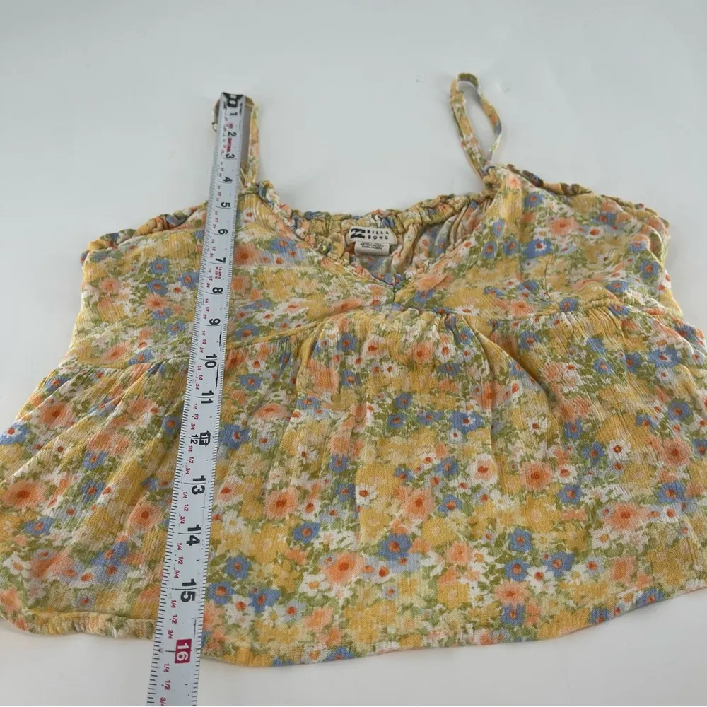 Billabong Floral Life’s A Beach Woven Top - Image 4