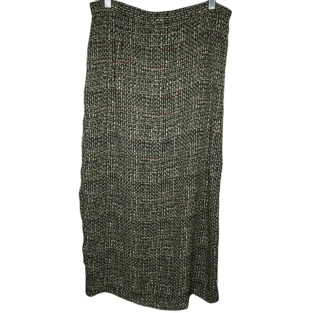 Vintage Danny & Nicole‎ Skirt Set Black Size 14 - Image 3