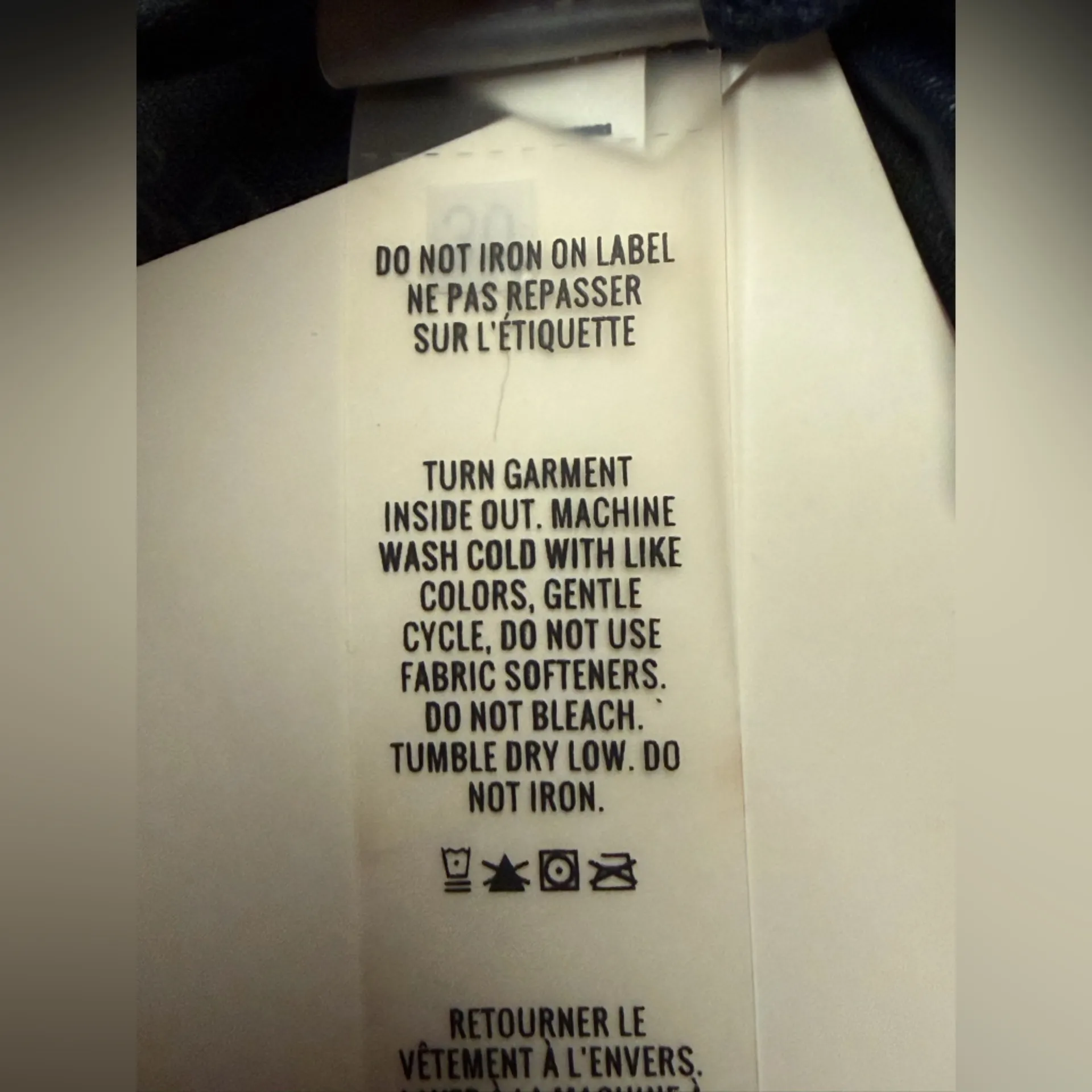 NWT Offline by Aerie Real Luxe High Rise Faux Leather Leggings Navy Blue Small - Image 10