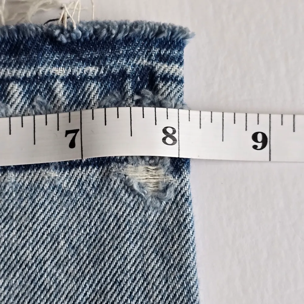 Cotton Citizen Kate Fuller Wash Straight Leg Denim Jeans Size 26 - Image 12