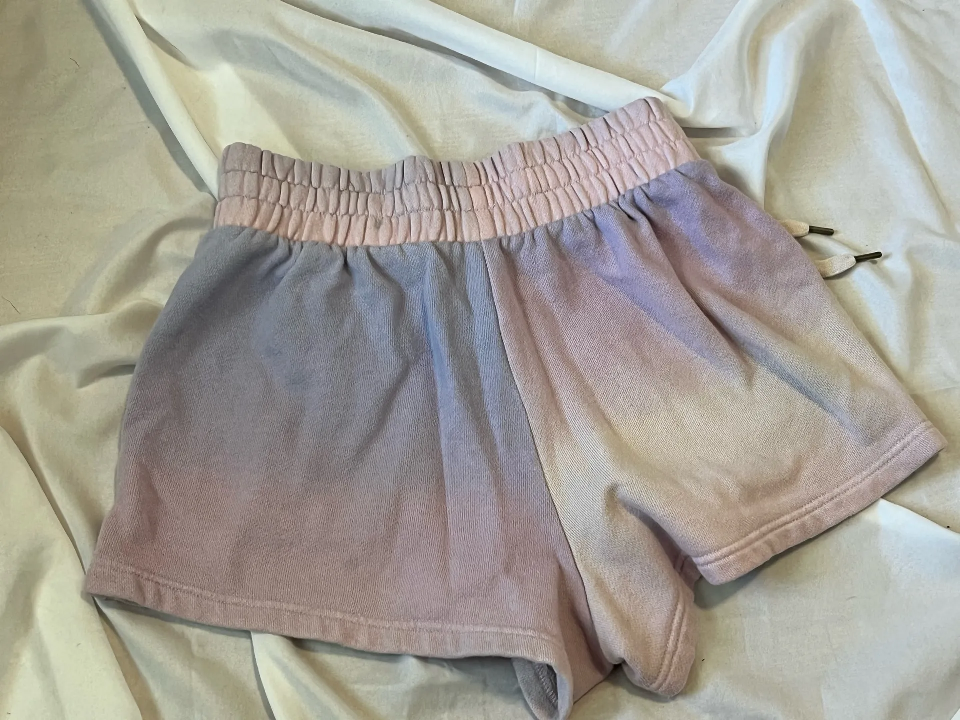 Victoria's Secret Lounge Shorts Size XS Purple/Pink Tie Dye Elastic Waist - Image 2