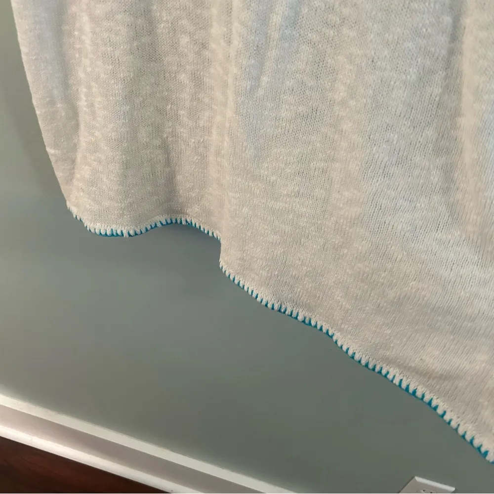 Fresh Produce Layla Tunic Sweater. Cotton Linen Blend. Size M/L. - Image 6