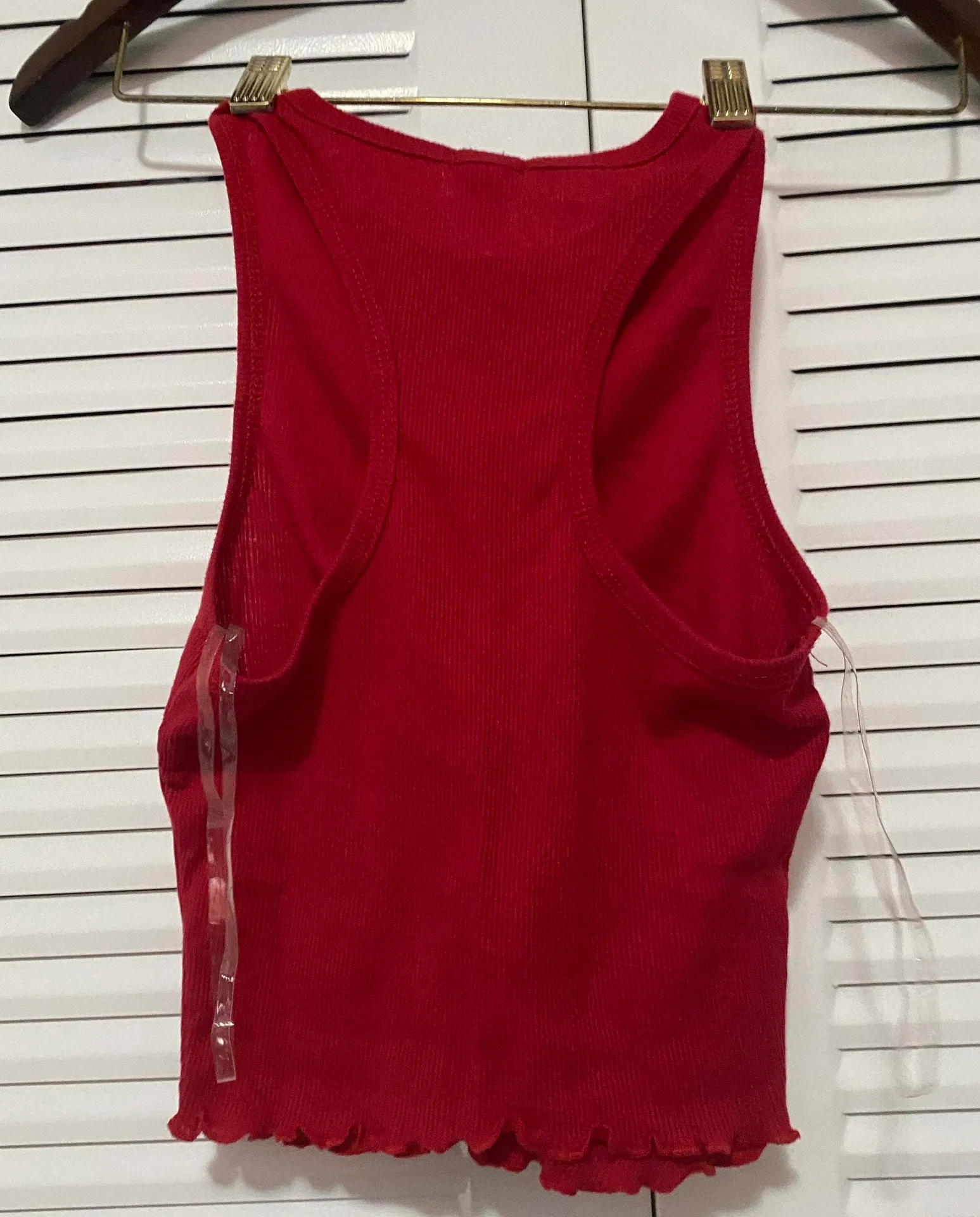 Short Blouse In Red Tone - Image 2