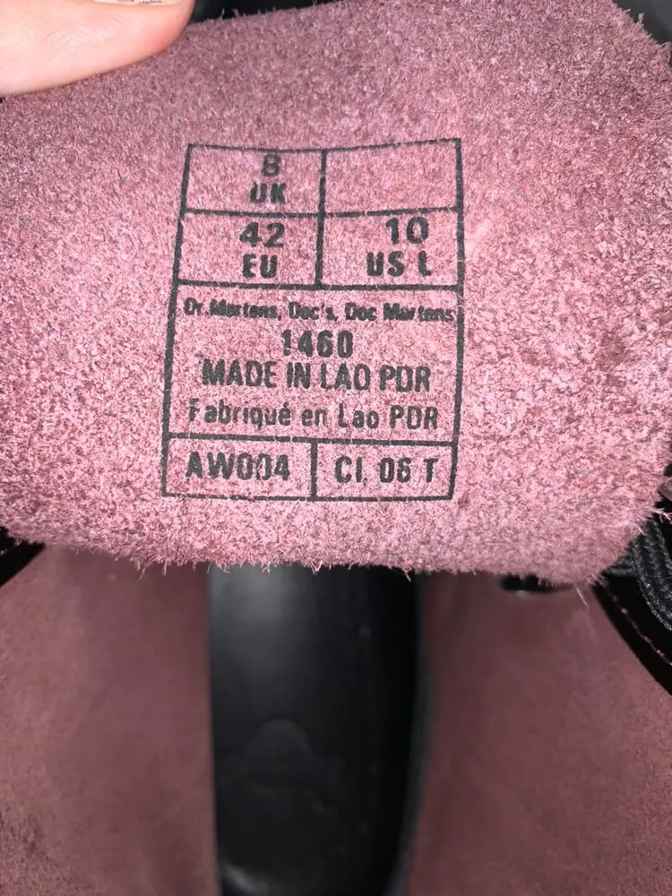 Dr. Martens  1460 Arcadia Cherry Red - Image 3