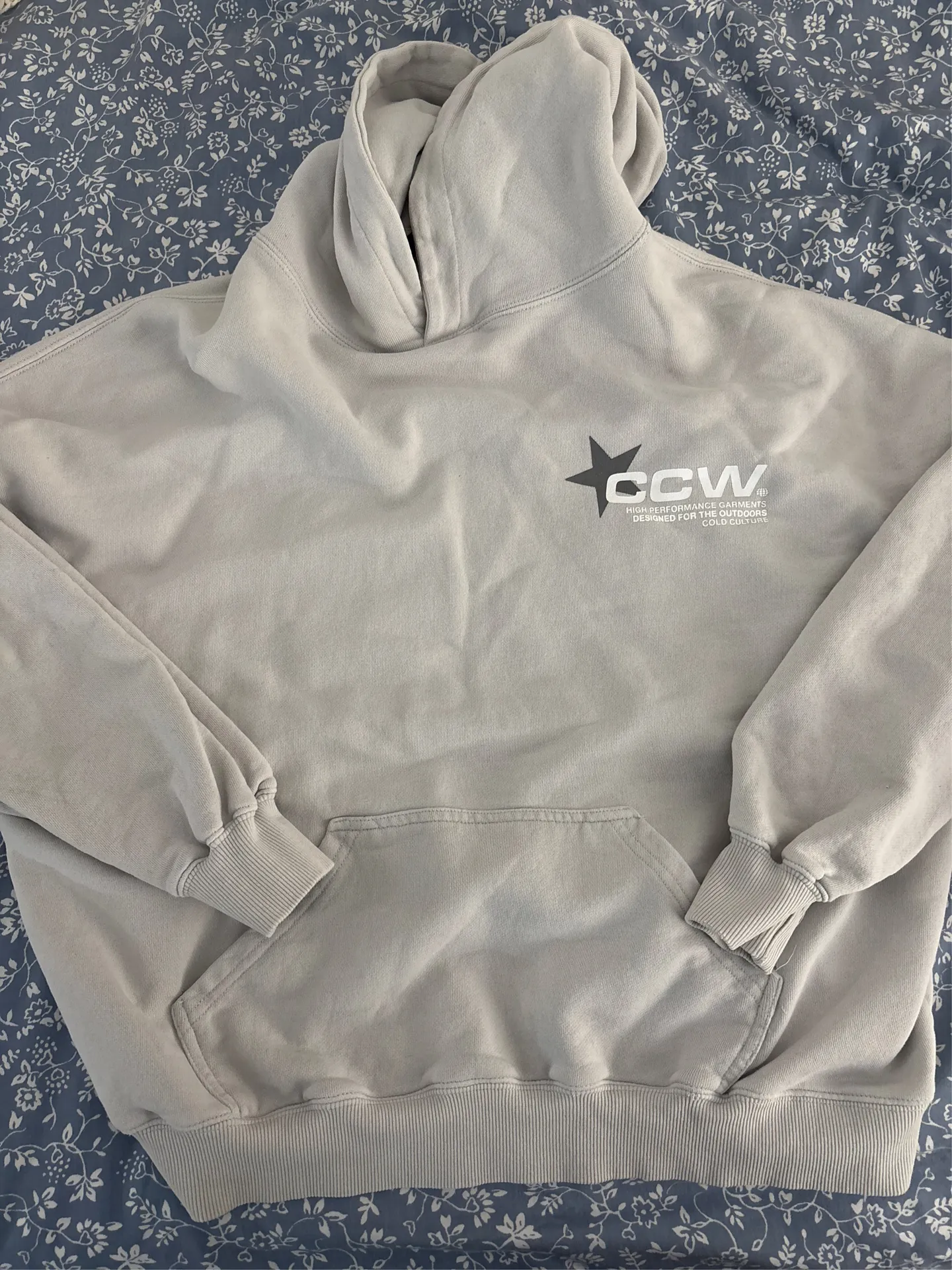 Grey Cold Culture Hoodie Gray - Image 3