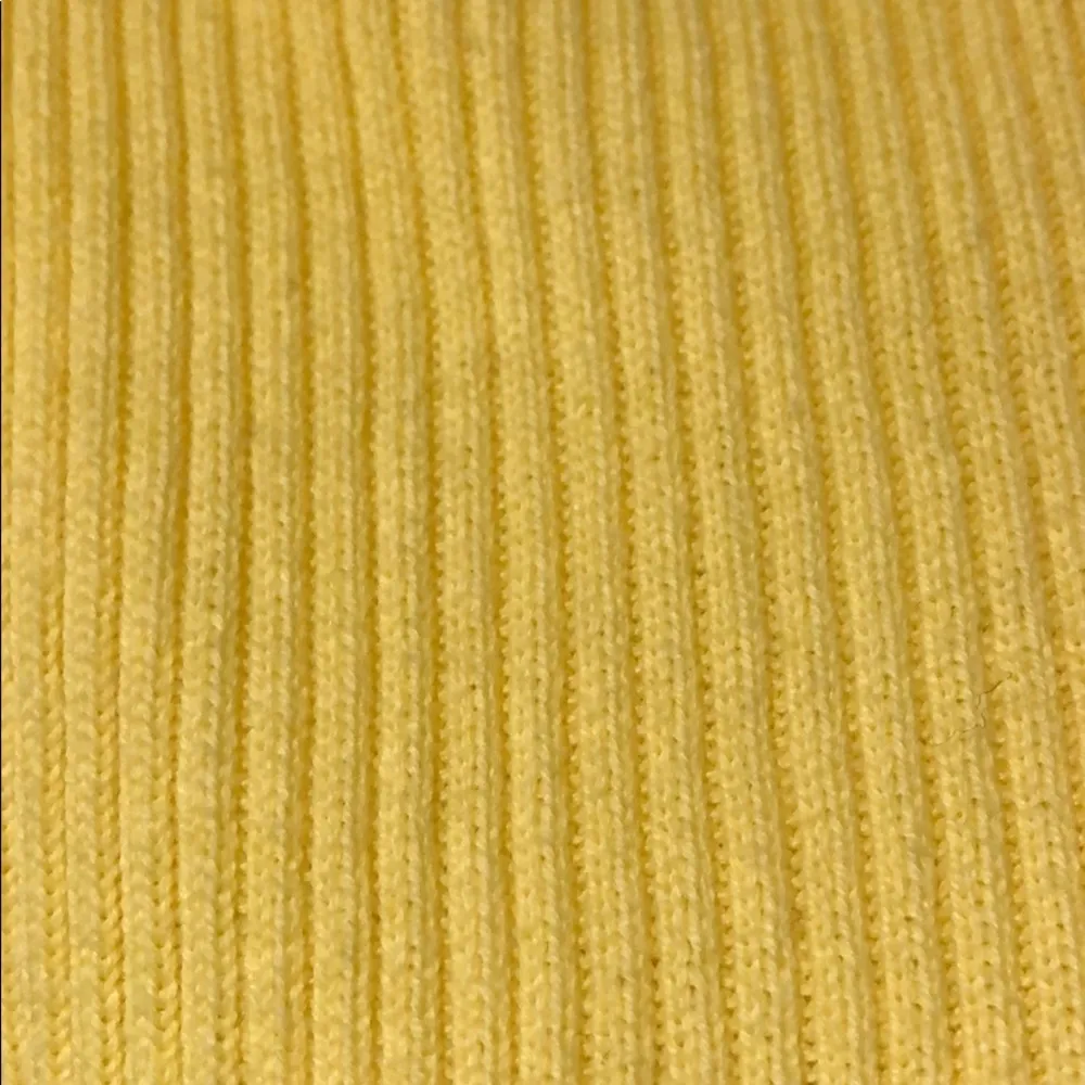 Twinset 2 Piece Sweater set ribbed Yellow cotton The Limited S Vintage 90’s - Image 5