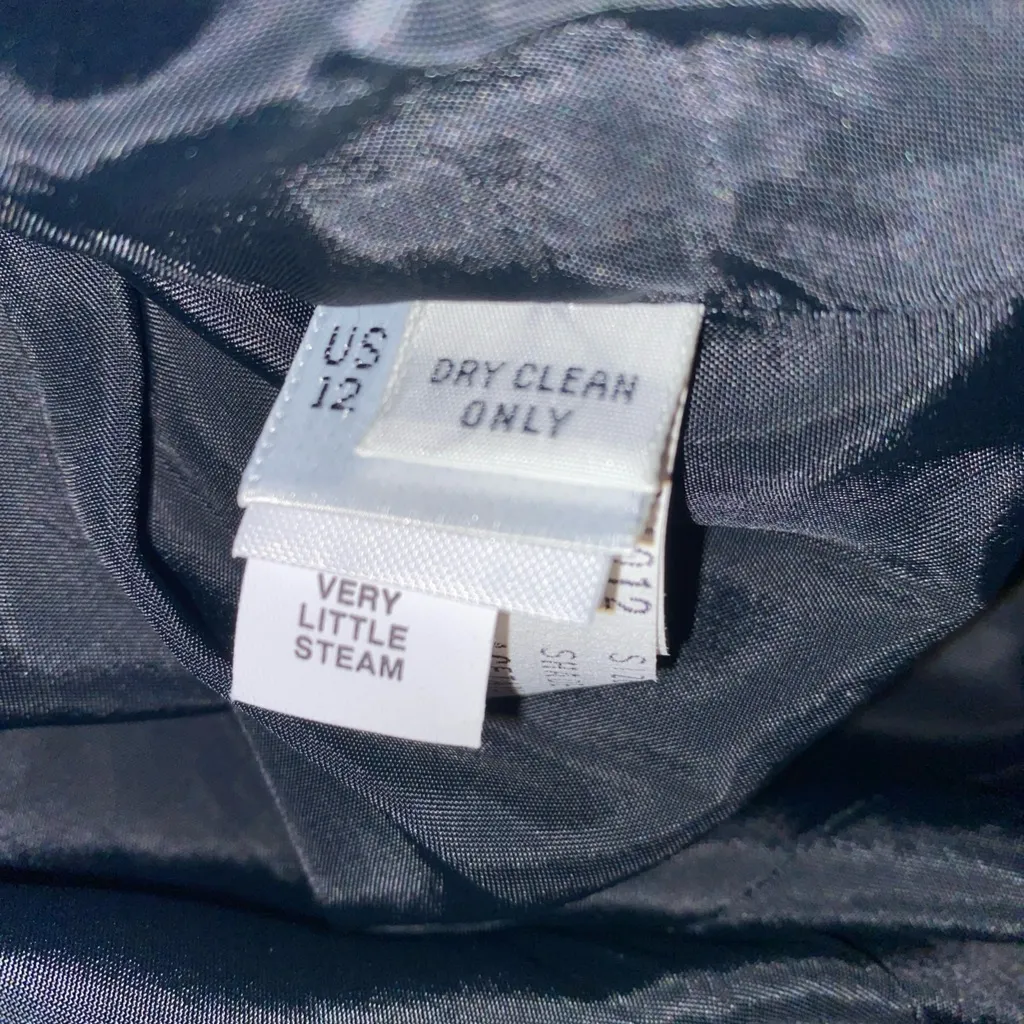 Nipon Night Vintage Cocktail Dress 80s 90s Glam 12 Black - Image 12