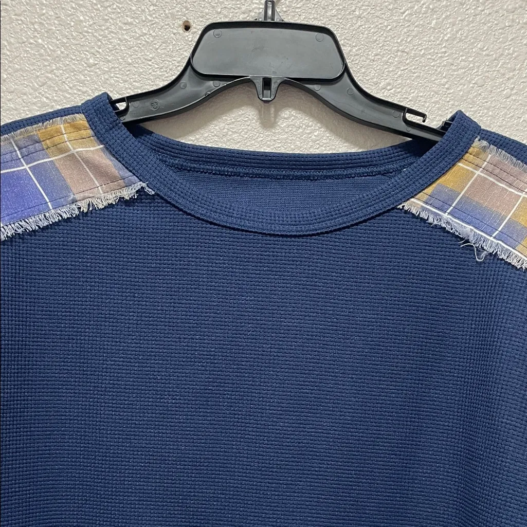 Plaid Patchwork Women Sweater - Image 7