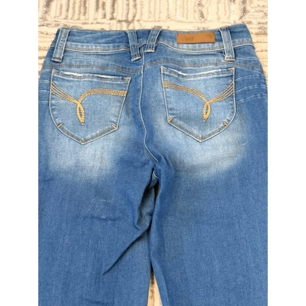 YMI Women's size 5 (26") Super Soft Mid Rise Skinny Jeans Retails $58 - Image 4