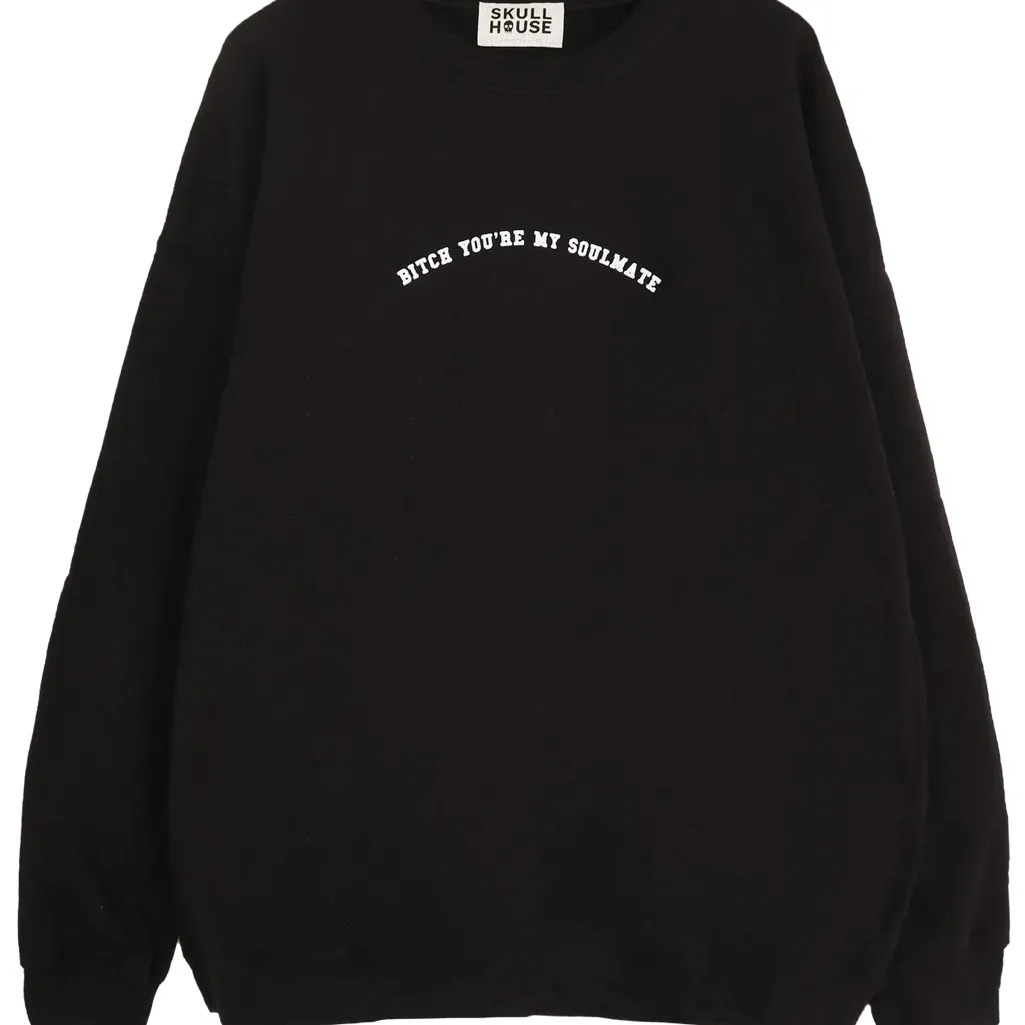 New SkullHouse Designs Soulmate Crewneck Black - Image 3