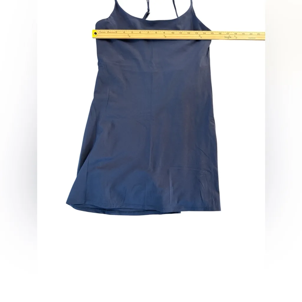Abercrombie & Fitch Dark‎ Blue Mini Dress Size Small Tall - Image 3