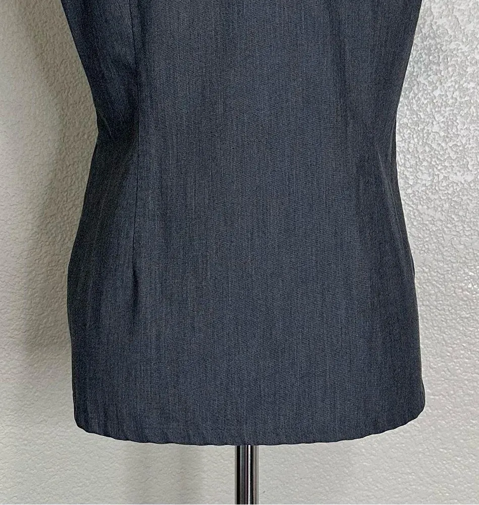 Figs Casma Gray Three-Pocket Scrub Top, Sz XS - Image 10