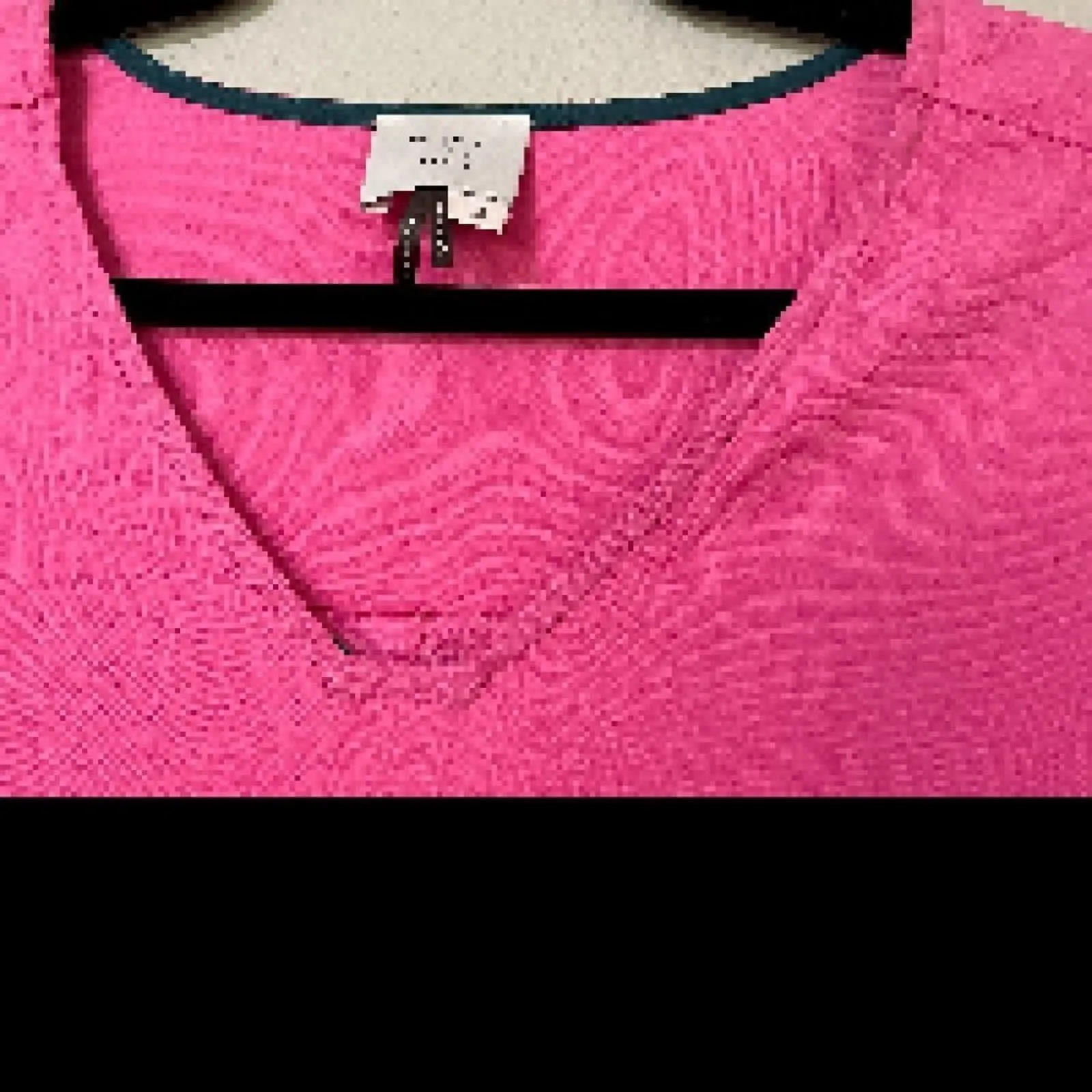 HD in Paris Anthropologie Pink Ruffle Hem Dress Womens 0 Flare Sleeve Barbie - Image 3