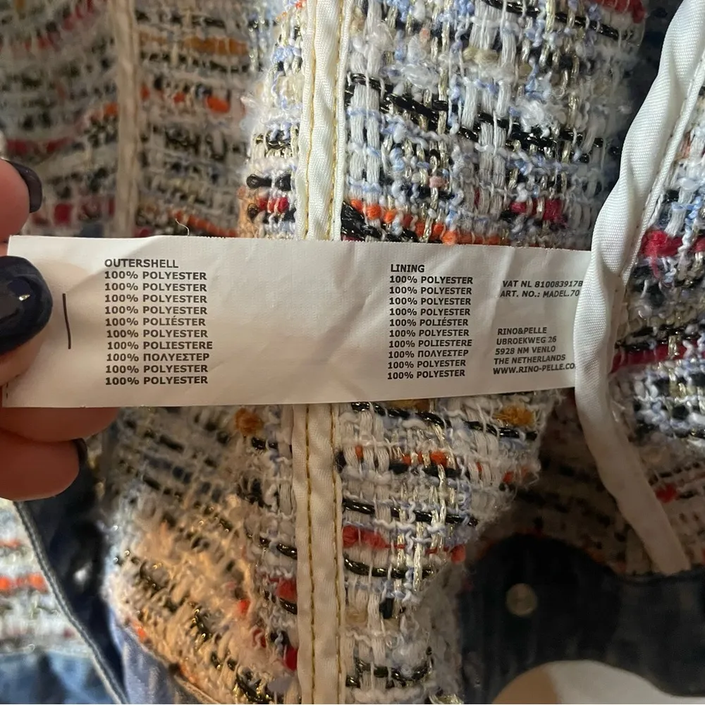 Rino & Pelle Tweed Jacket size 42 - Image 5