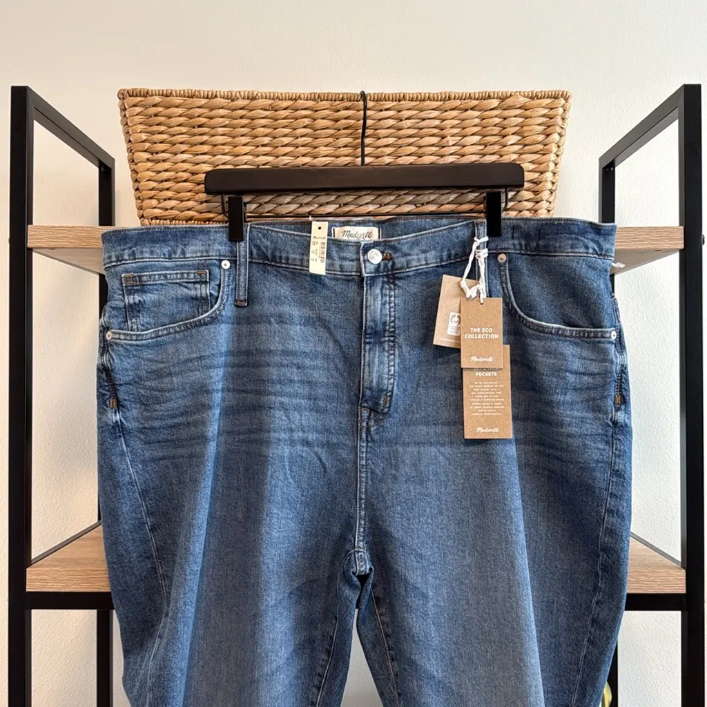 NWT Madewell The Eco Collection High-Rise Skinny Ankle Jeans, 36 Tall - Image 2