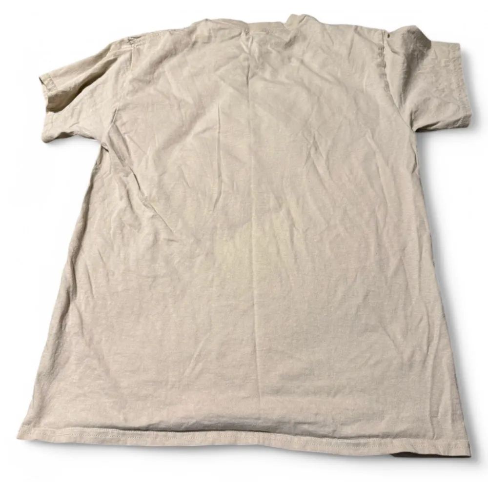 Post Malone Unisex Graphic Beige Tee Large Tan - Image 2