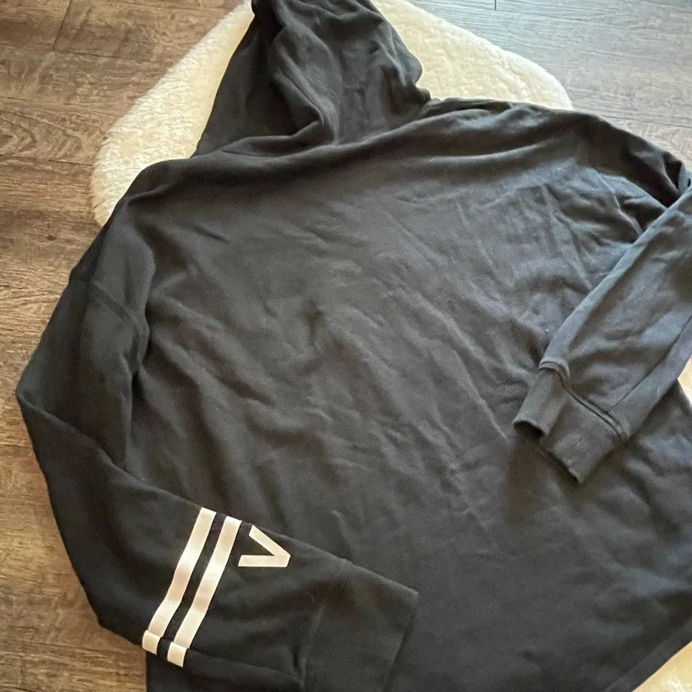 VSX Black White Cropped Hoodie - Image 7