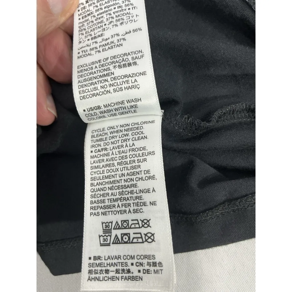 Womans Amazon Essentials XL Black Crew Neck Short Sleeve Pullover T Shirt - Image 5