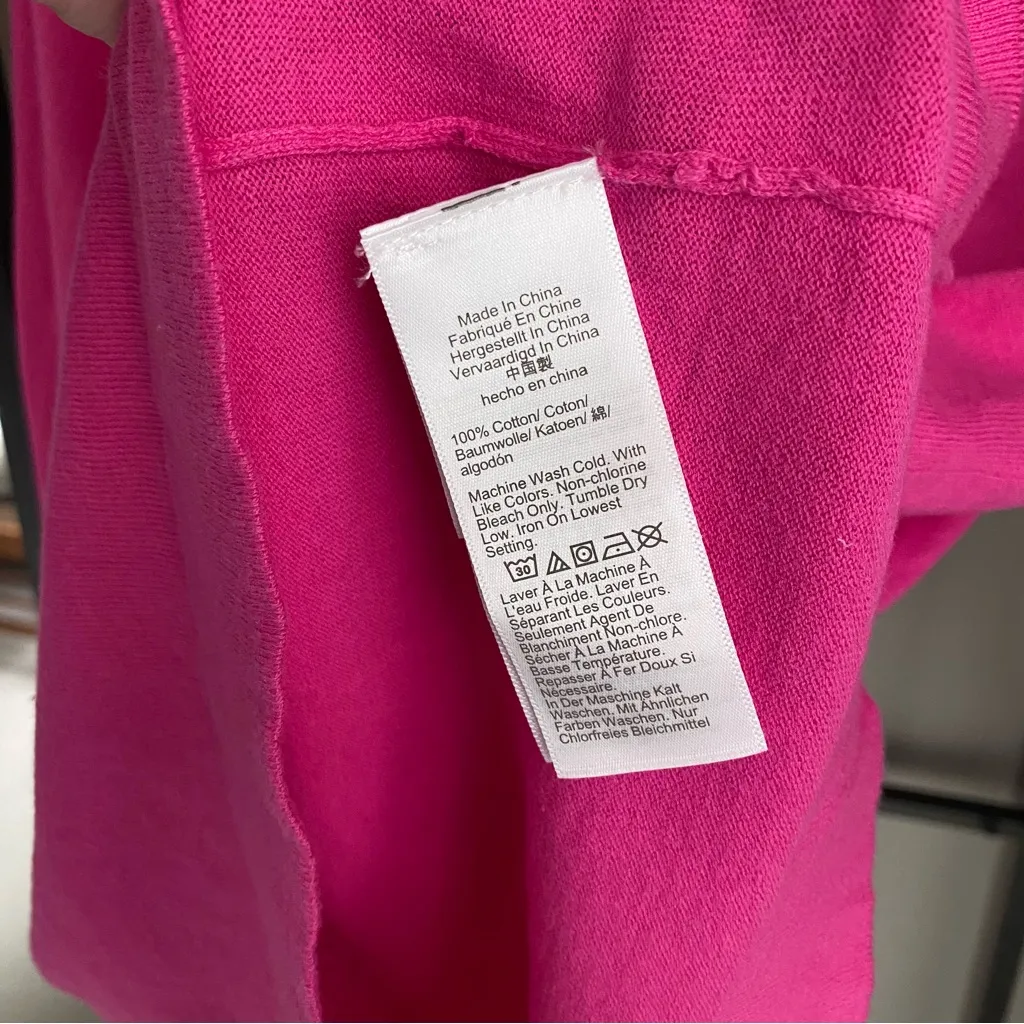 NWT J. Crew Cotton Crewneck Teddie Sweater - Image 4