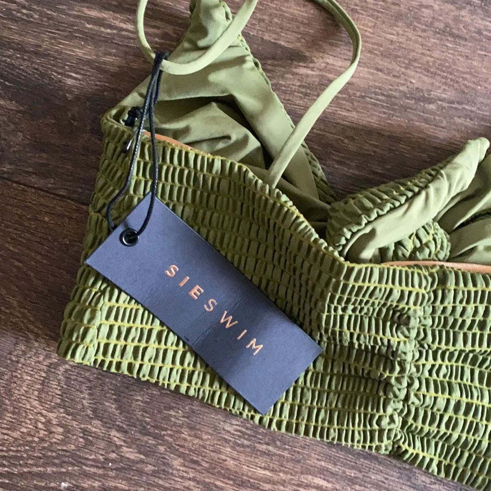 Sie Swim Bikini Top Green - Image 5