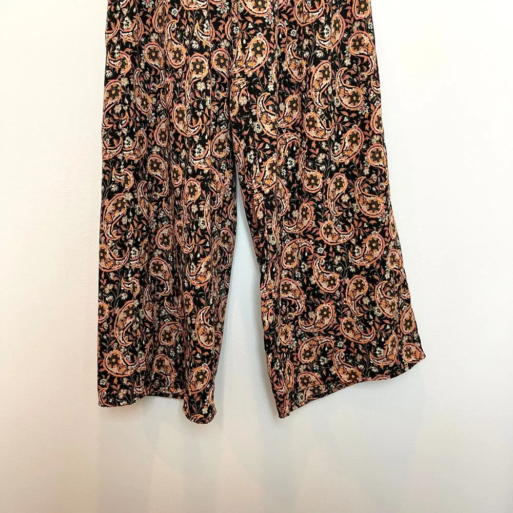 Band of Gypsies Paisley Pull-On Palazzo Pants - Image 3