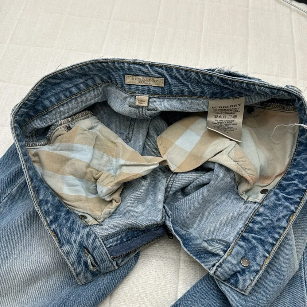BURBERRY BRIT WOMENS JEANS 26 - Image 8