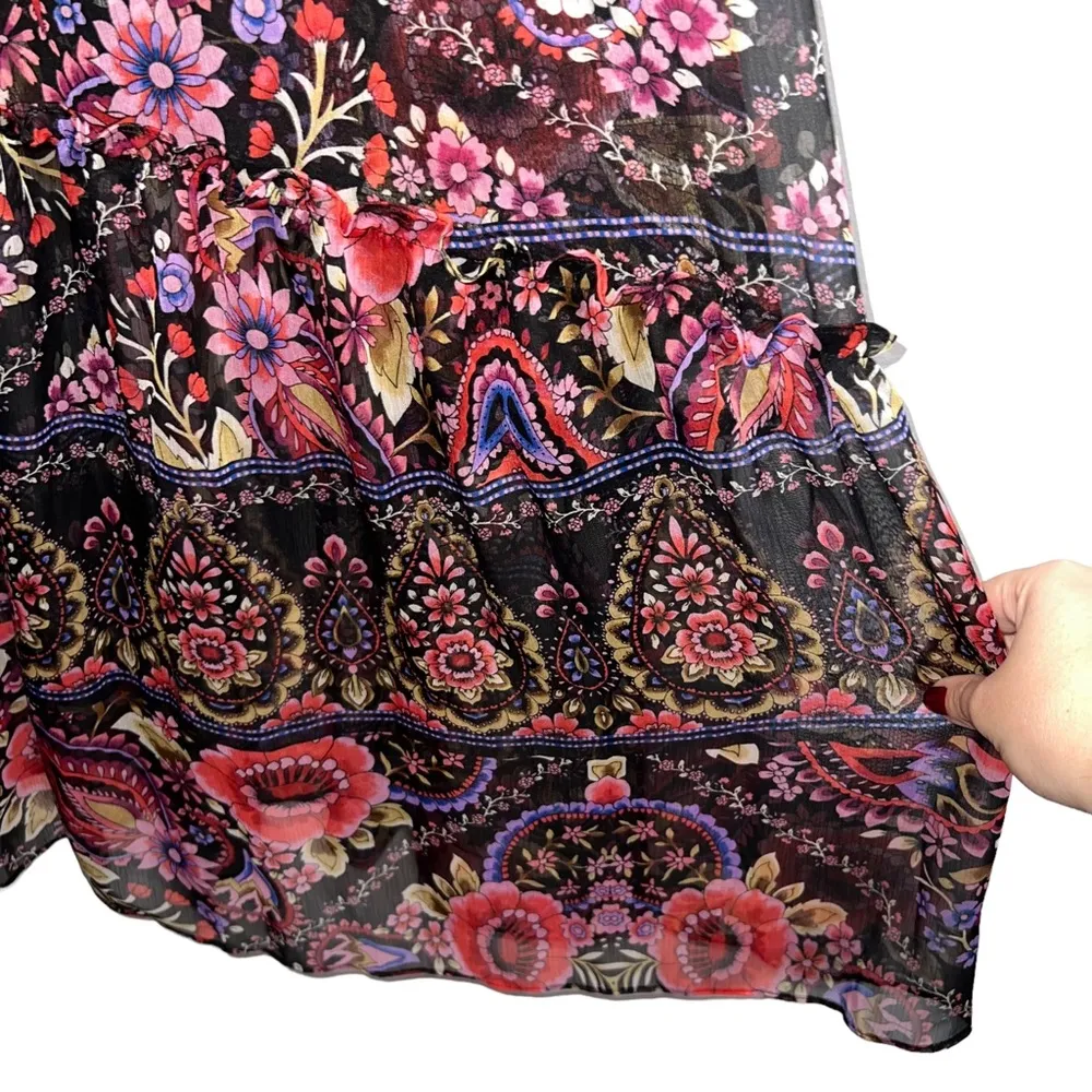 NEW NWT  Olivia Midi Dress In Flora Valentina - Image 8