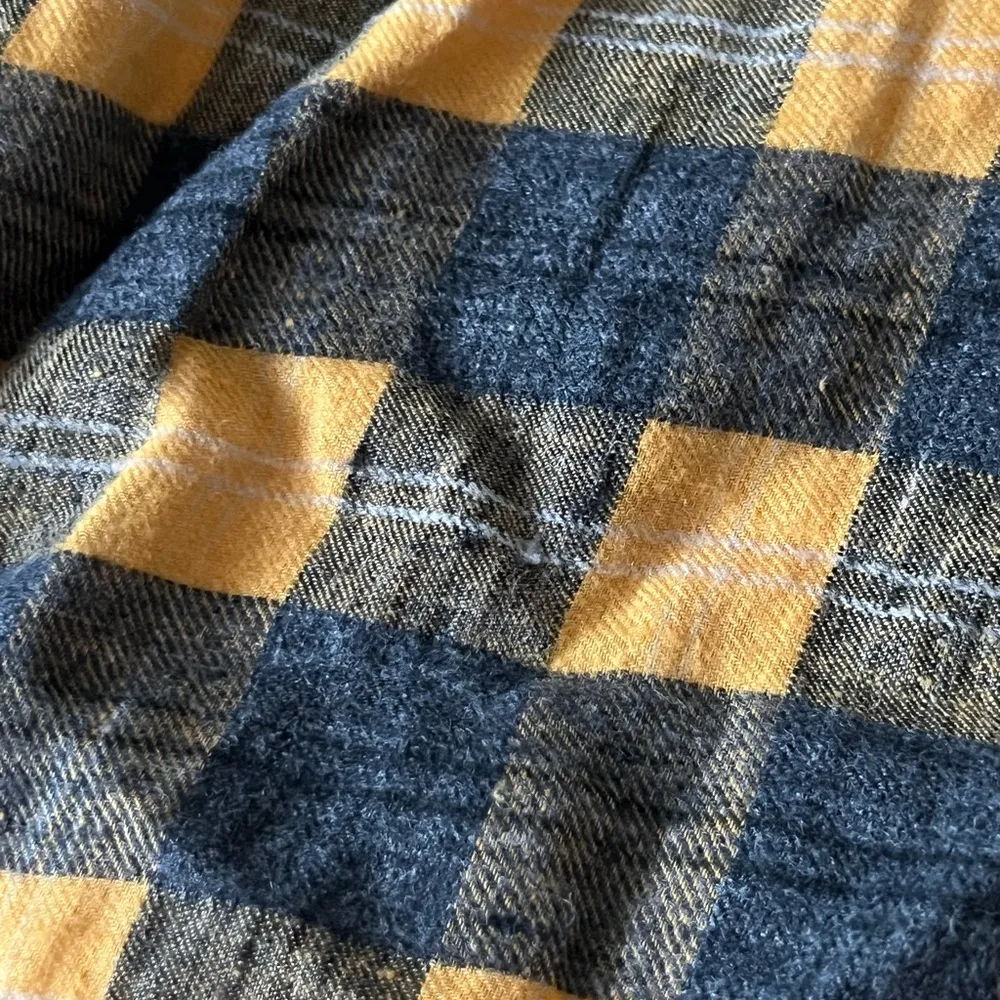 Frank & Eileen Women’s Joedy Boyfriend Fit Linen Flannel Button Down | Small - Image 6