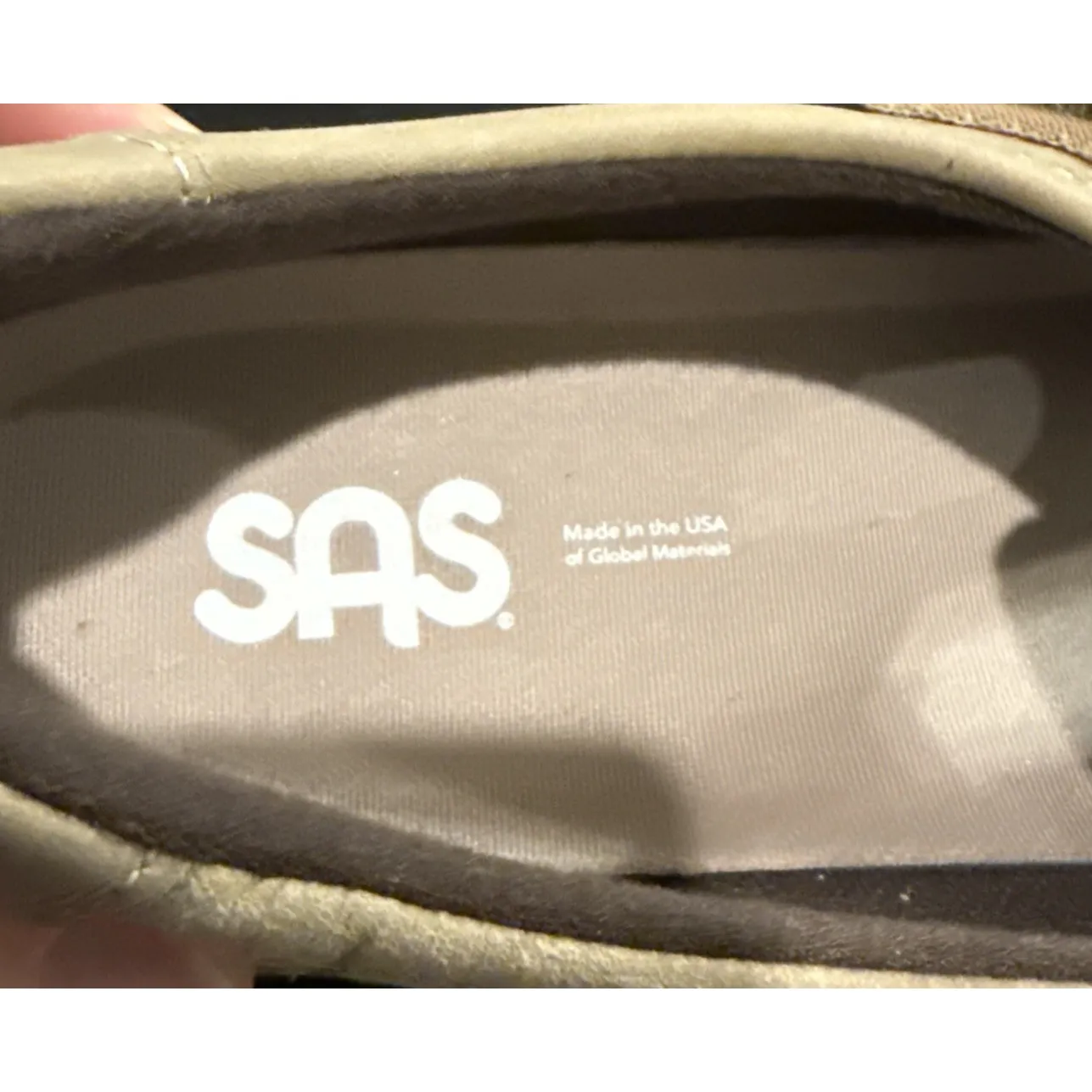 SAS Womens 10 1/2 N Beige Roamer Tripad Comfort Mary Jane Shoes Preppy Walking Tan Size 10.5 - Image 5