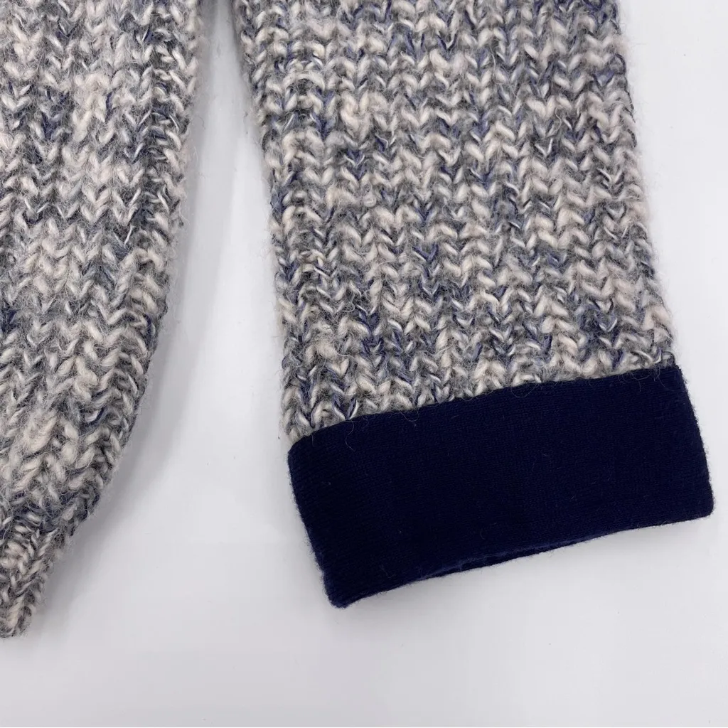 Handmade‎ Cardigan Sweater Variegated Off - Image 9