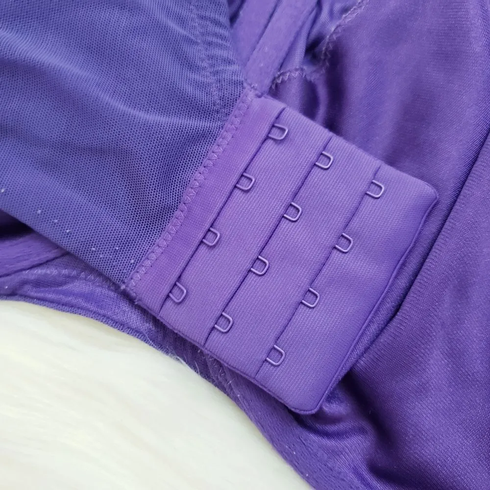 1st & Curve Purple Full Coverage Bra 46G - Image 5