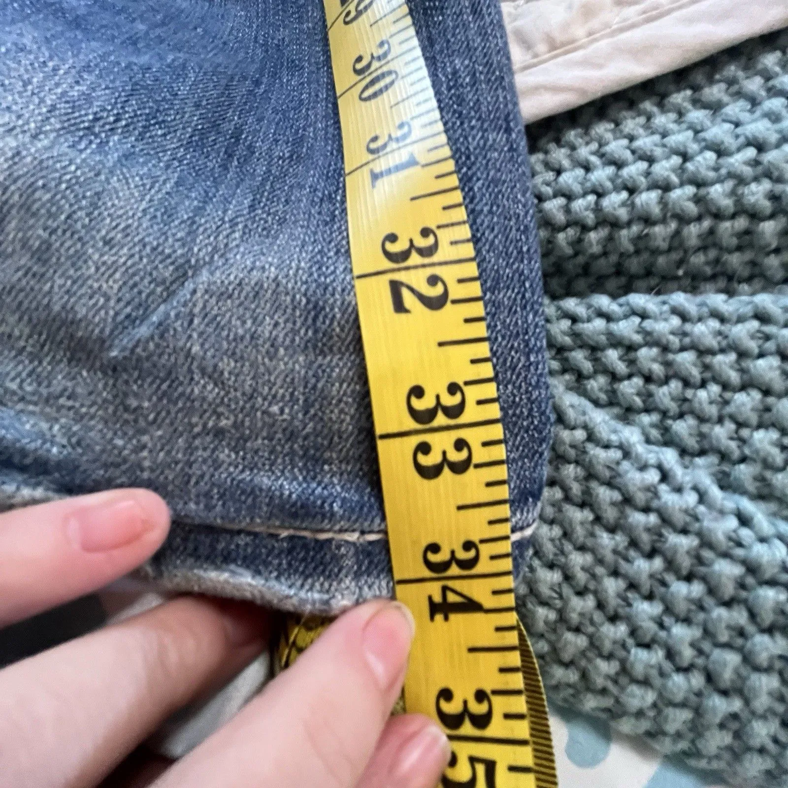 Miss Me Bootcut Bling Western Cowboy Denim Grunge Hip Hop Kendrick Jeans Size 28 - Image 4