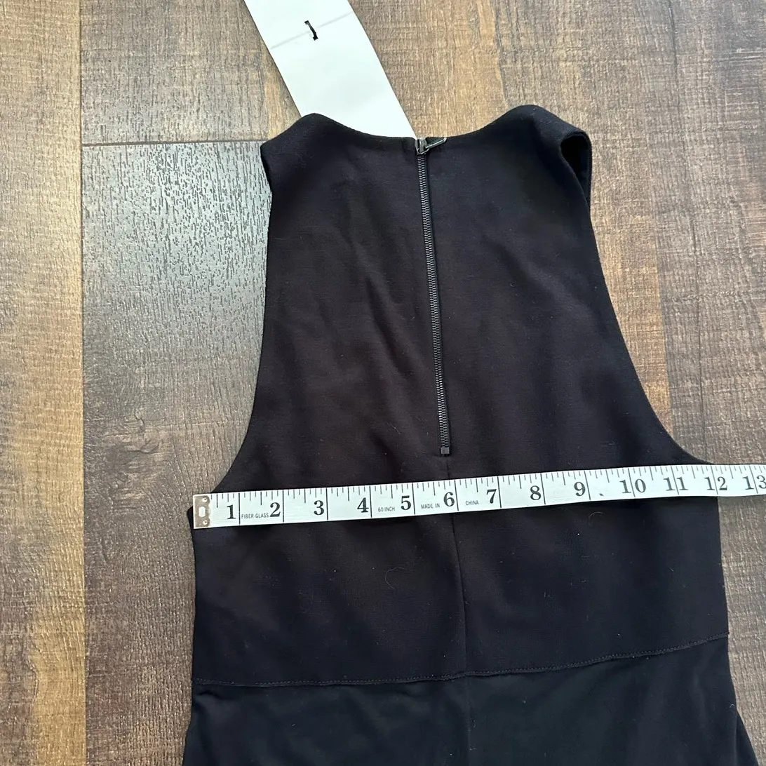 NWT Dion Lee Black Bonded Sculpted Tank Top Size 2 - Image 8