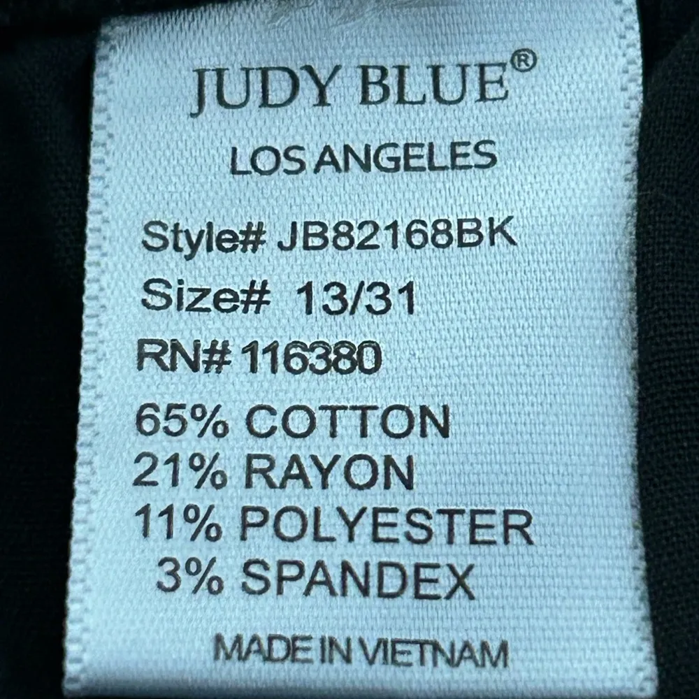 Ripped Leopard Patch Skinny Jeans Black Size 13 / 31 - Image 13